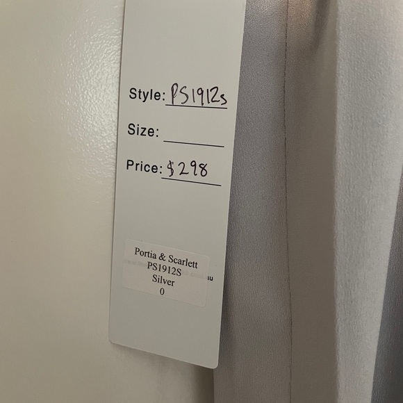 Portia & Scarlett Midi Dress - PS1912S SILVER - Picture 7 of 7